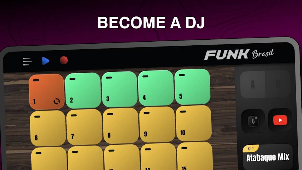 Funk Brasil: DJ MPC drum pads 8.31.0