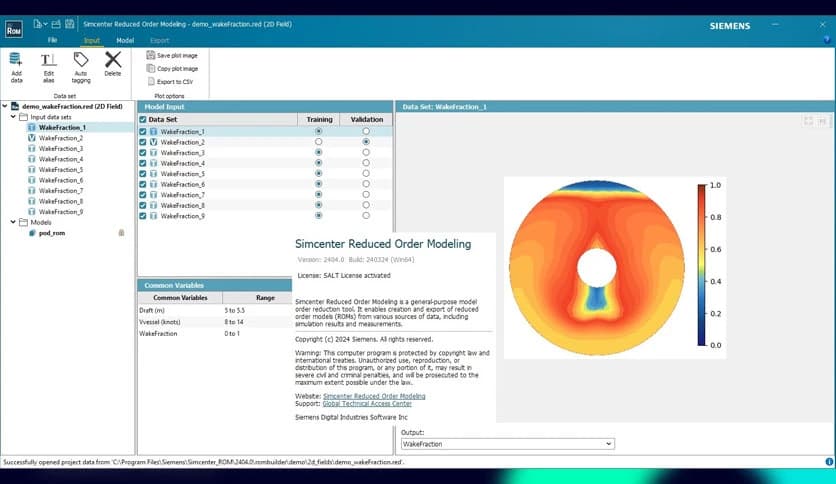 Siemens Simcenter ROM (Reduced Order Modeling) 2404.0