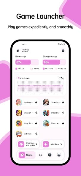 Game Booster Play Games Happy 11.10.2