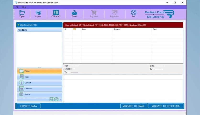 PDS OST to PST Converter 25.11.23