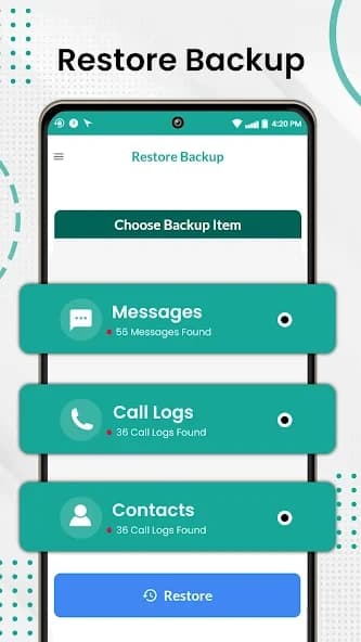 Recover Deleted Message, Calls 2.12.3