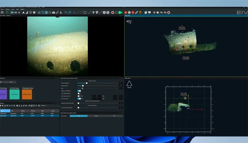 Voyis VSLAM powered by EIVA NaviSuite 1.4.0