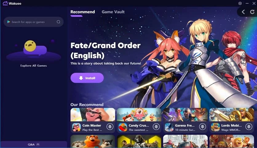 Wakuoo Android Emulator 1.0.1.0000