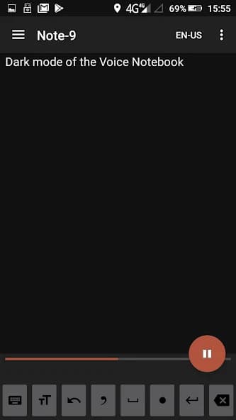 Voice Notebook speech to text 2.9.4