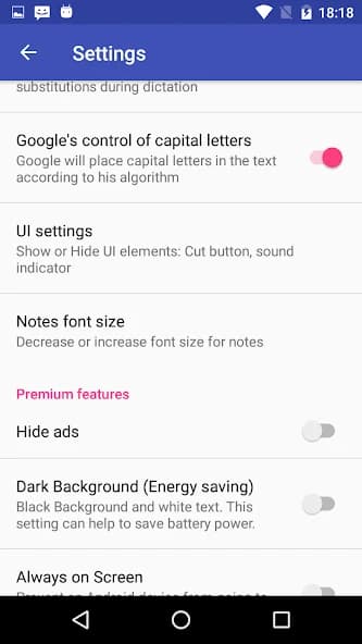 Voice Notebook speech to text 2.9.4