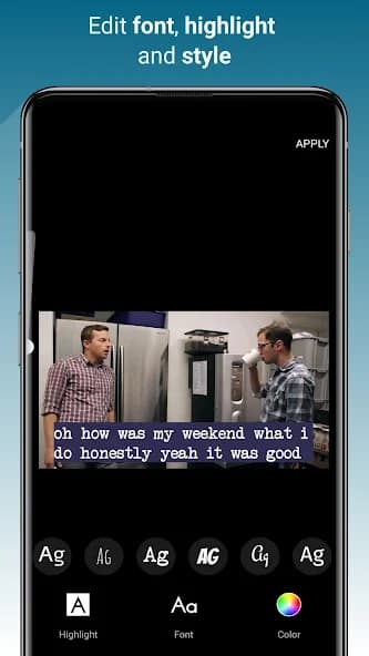 Voicella -video auto subtitles 0.104