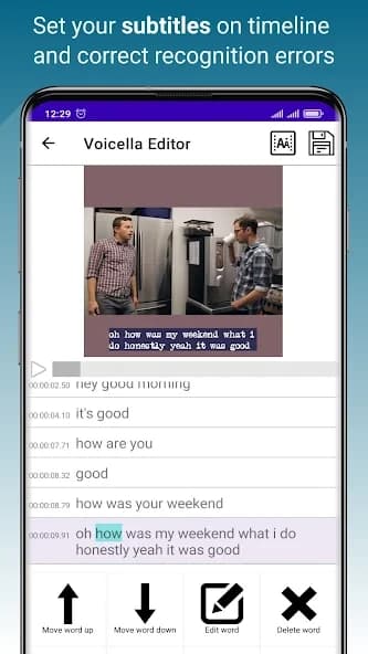 Voicella -video auto subtitles 0.104