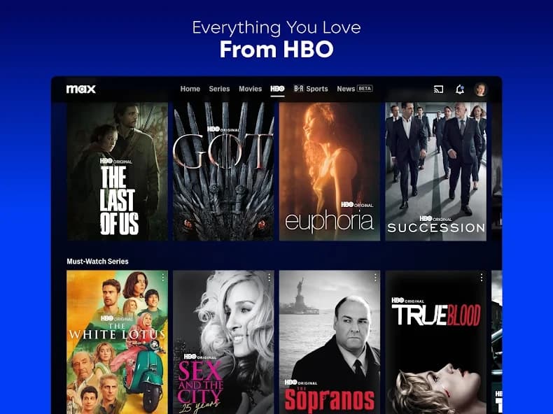 Max: Stream HBO, TV, & Movies 4.6.1.1
