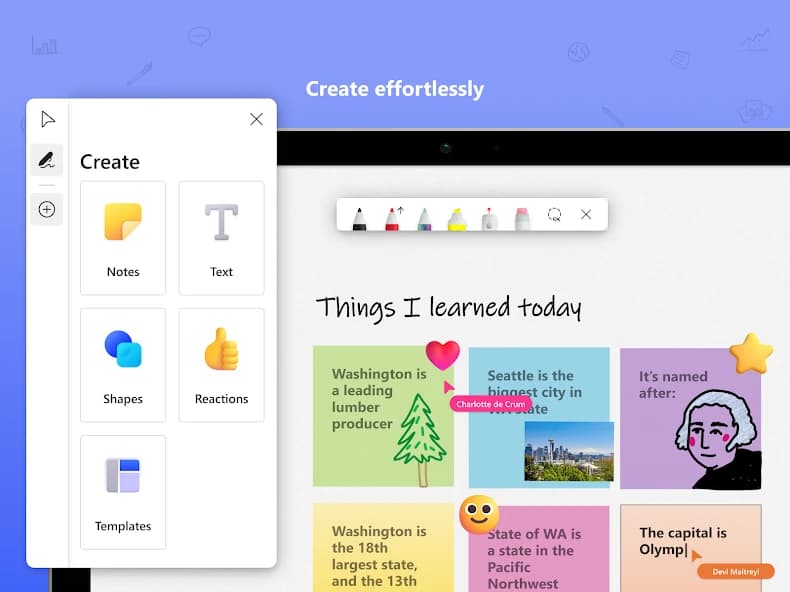 Microsoft Whiteboard 1.301.0.24011723