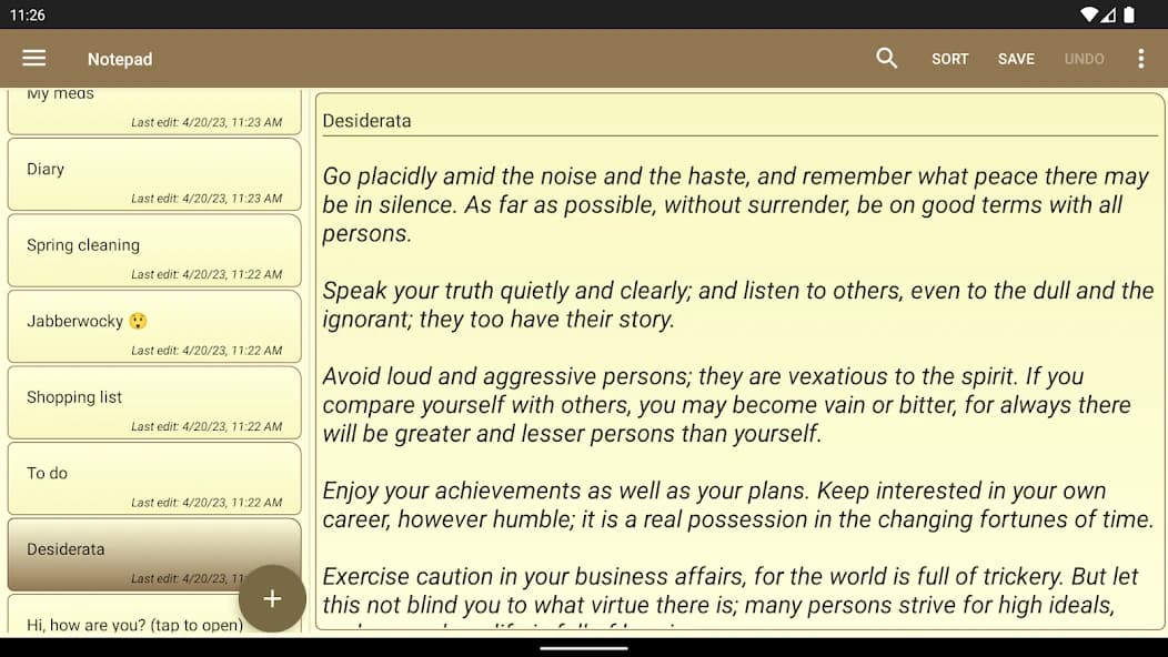 Notepad – simple notes 1.34.0