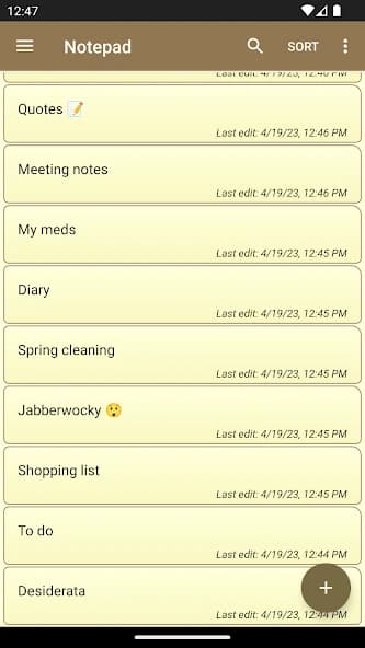 Notepad – simple notes 1.34.0