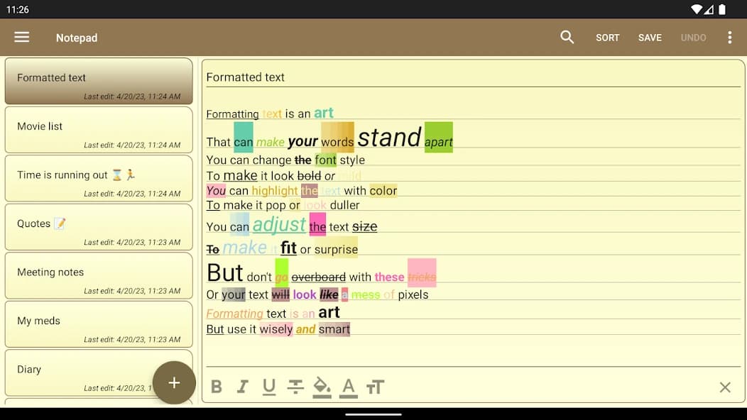 Notepad – simple notes 1.34.0