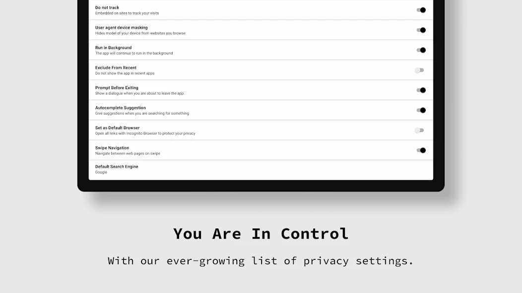 Incognito Browser – Go Private 61.0