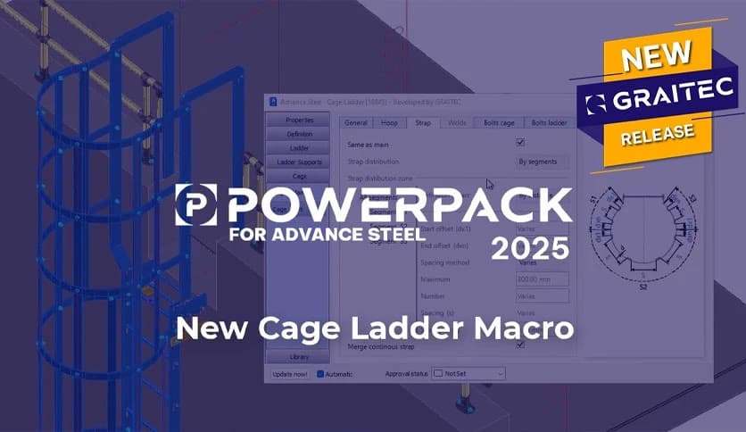 Graitec Advance PowerPack 2026.1 For Autodesk Advance Steel