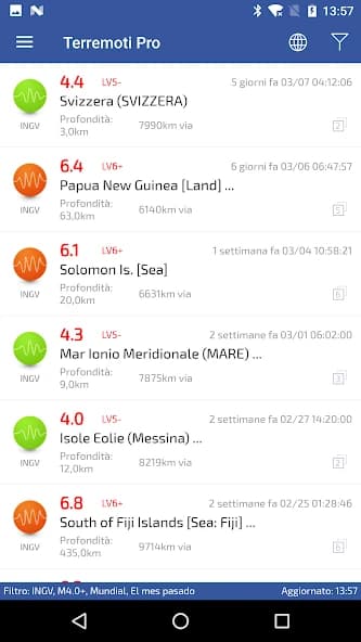 Earthquakes Pro 3.6.1
