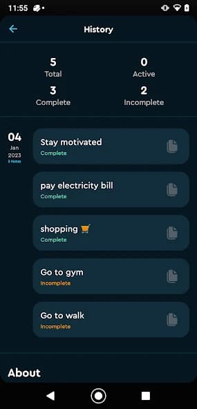 NotinX – notes in notification 1.0.03