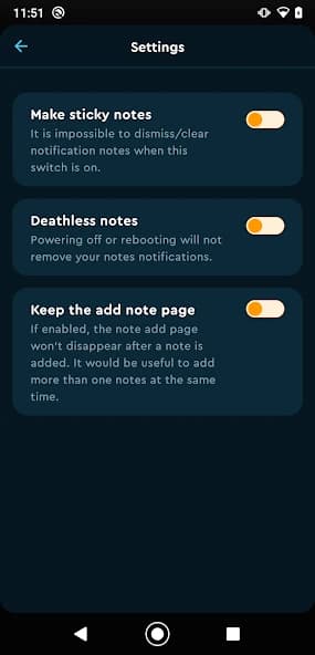 NotinX – notes in notification 1.0.03