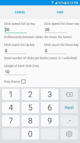 Volume Key Auto Clicker 1.1.6