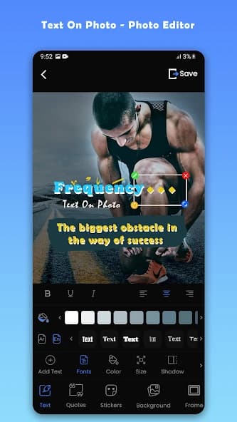 Text on photo – photo editor 3.3.0