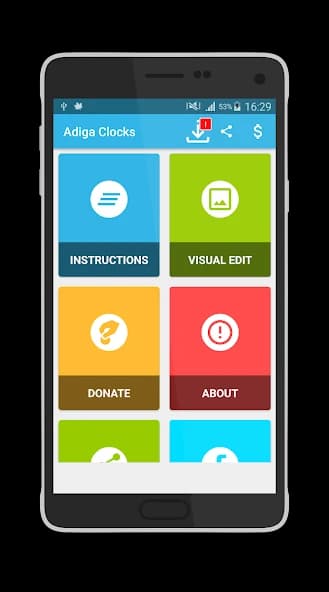 Adiga Clocks Widget 2.3.0