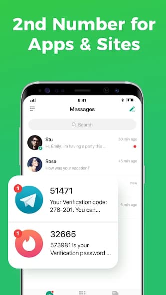 2nd Line – Second Phone Number 2.4.6