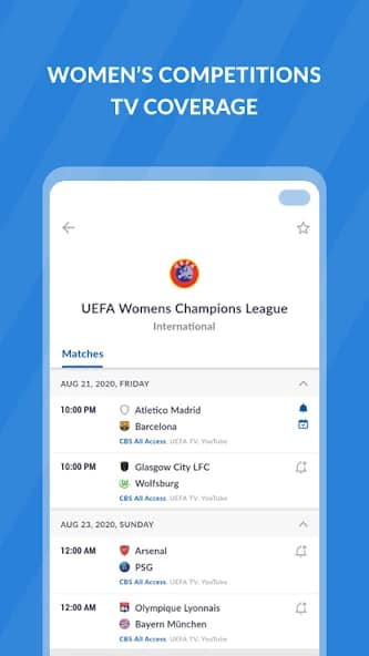 Live Soccer TV: Scores & Stats 6.2.6