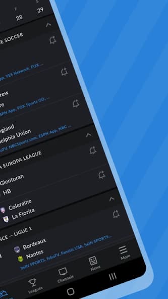 Live Soccer TV: Scores & Stats 6.2.6