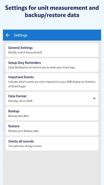 Glucose: Blood Sugar Logs 1.19