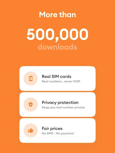 Temp 2nd Number – Receive SMS 2.79