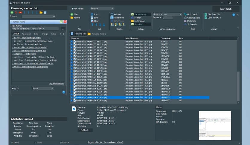 Advanced Renamer Free 4.20