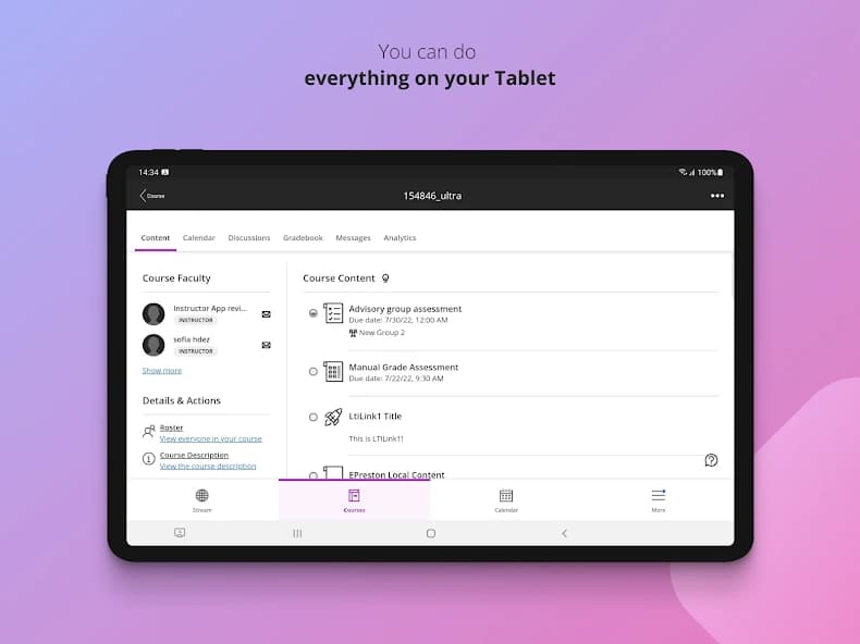 Blackboard Learn 9.6.0