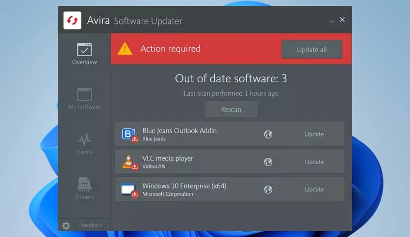Avira Software Updater