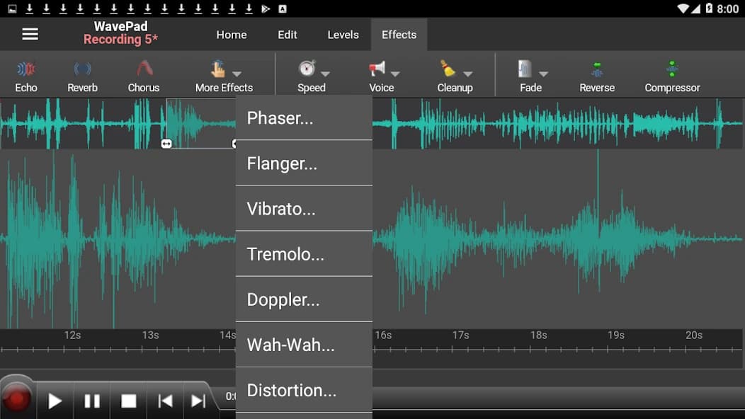 WavePad Audio Editor 19.40