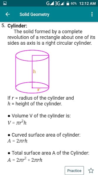 Math Formula with Practice 6.4
