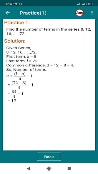 Math Formula with Practice 6.4