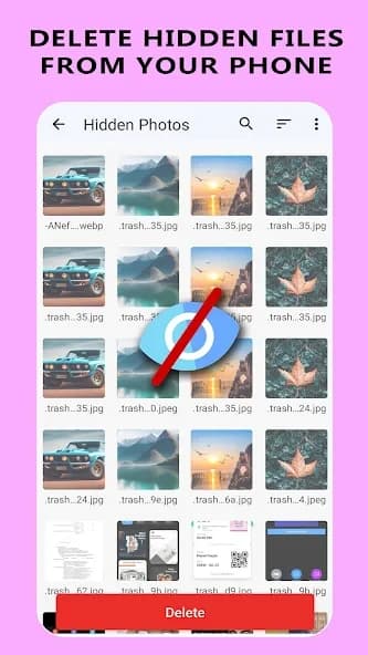 Delete Files, Files Cleaner 1.16