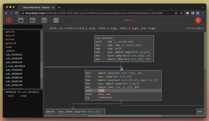 Vector 35 Binary Ninja 4.1.5902