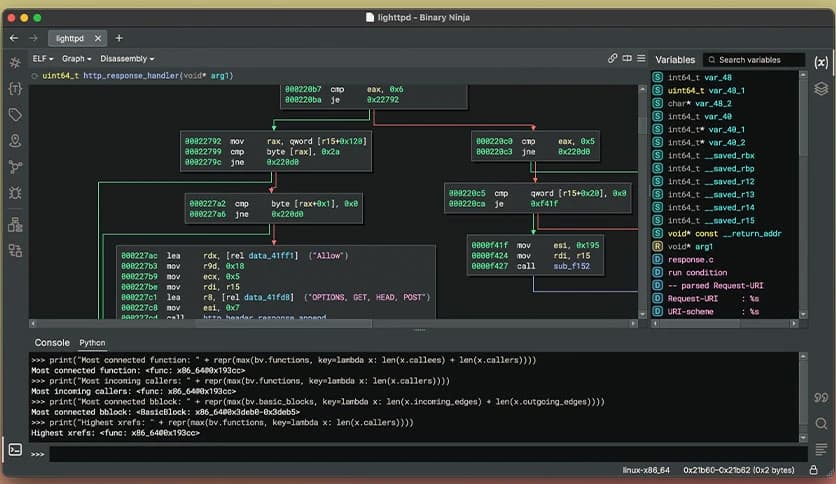 Vector 35 Binary Ninja 4.1.5902