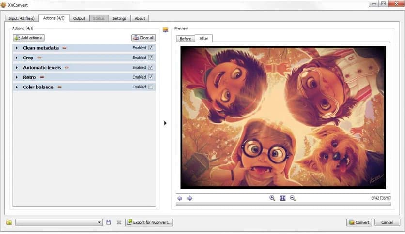 XnConvert 1.106.0 Free Edition