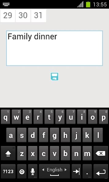 monthly calendar app 13.0