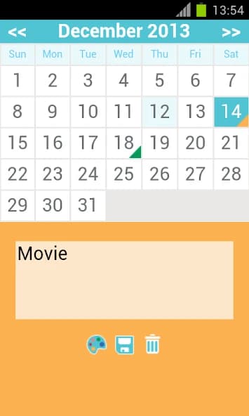 monthly calendar app 13.0