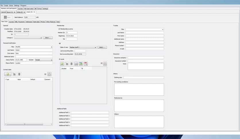 Membership Management 2.01.12