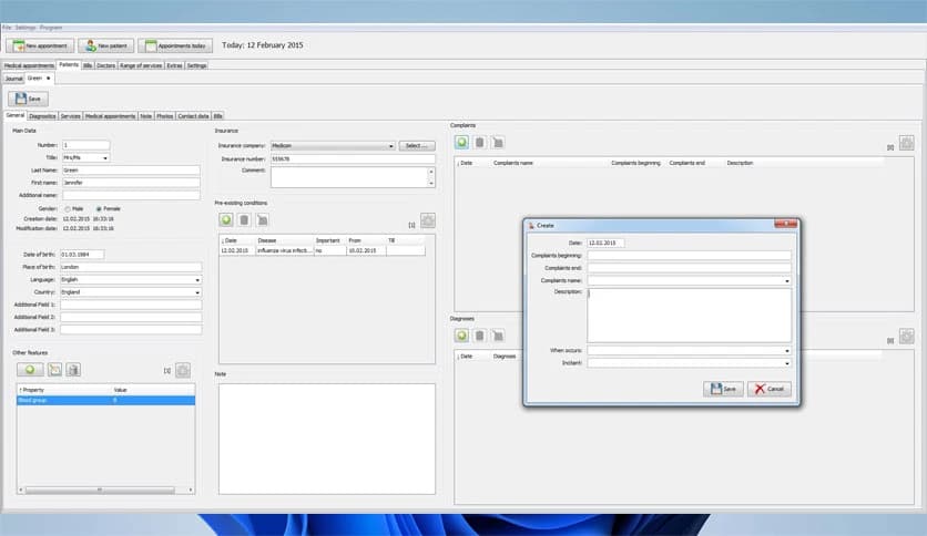 Patient Management System 2.01.21