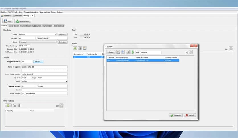 Stock Accounting for Store and Warehouse 2.01.20
