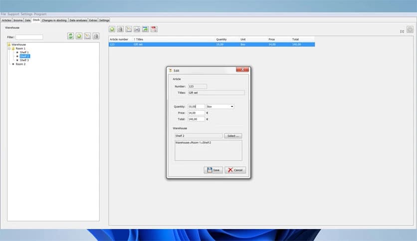 Stock Accounting for Store and Warehouse 2.01.20