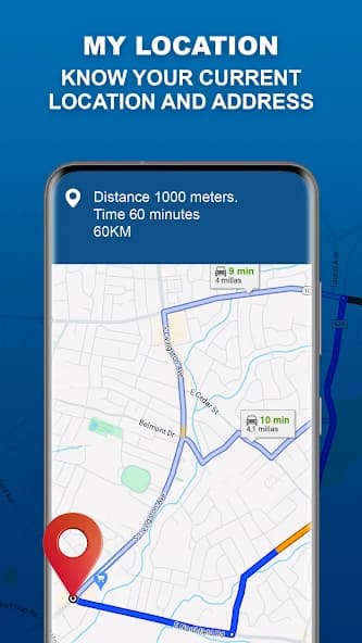 GPS Navigation: Road Map Route 3.7.2