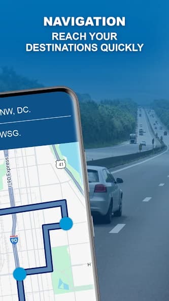 GPS Navigation: Road Map Route 3.7.2