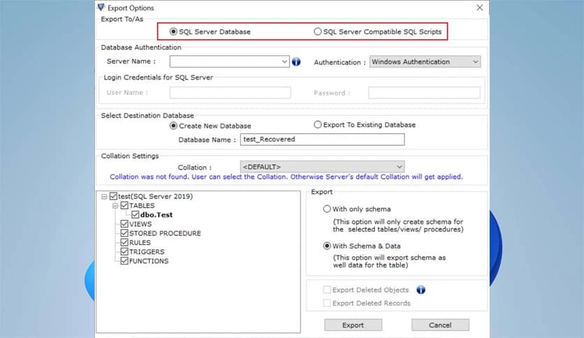 SysTools SQL Server Migrator 6.1.0