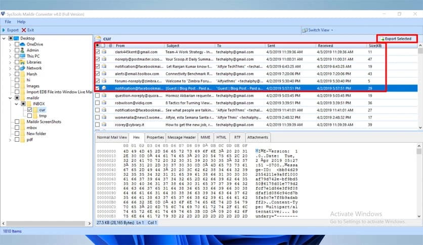SysTools Maildir Converter 6.0