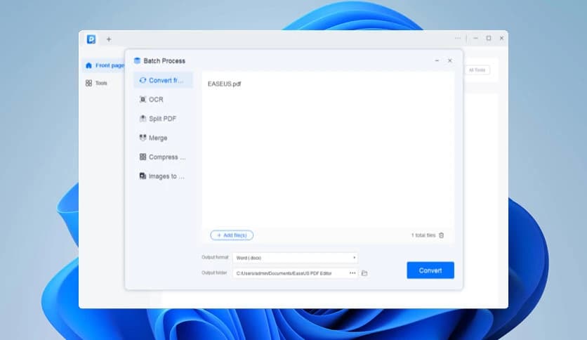 EaseUS PDF Converter Pro 1.4.0